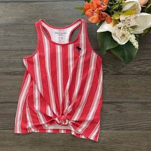 Girls striped tank Abercrombie kids